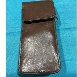 Vintage Leather Carry All Case